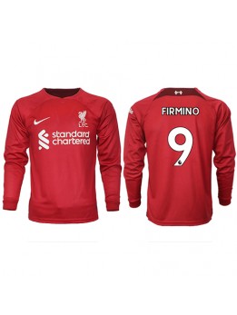 Liverpool Roberto Firmino #9 Heimtrikot 2022-23 Langarm
